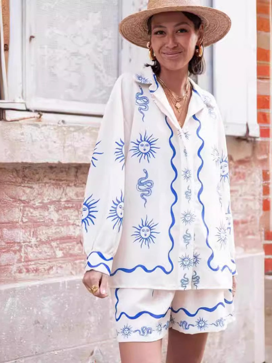 Liber Summer Women's Prints 2-piece Sets