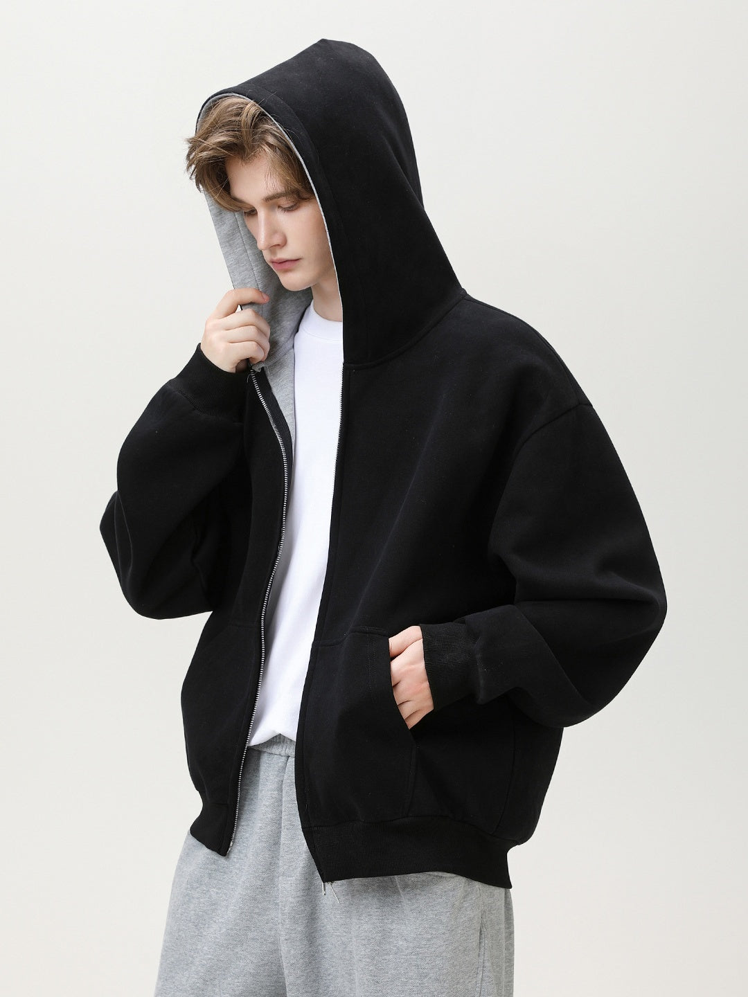 Liber Autumn Men's Solid Color Jackets