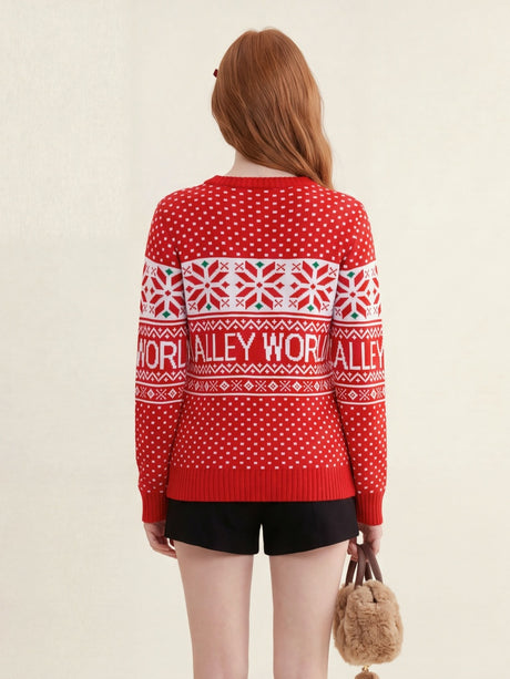 Christmas Headgear 3D Pattern Christmas Tree Letter Animal Patterns Sweaters