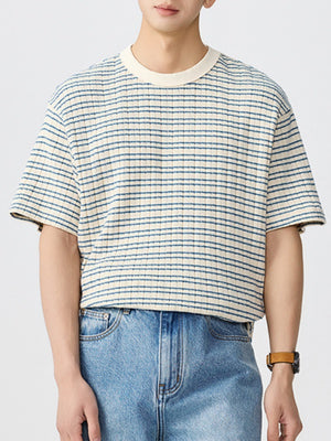 Plaid Loose-fit T-shirts