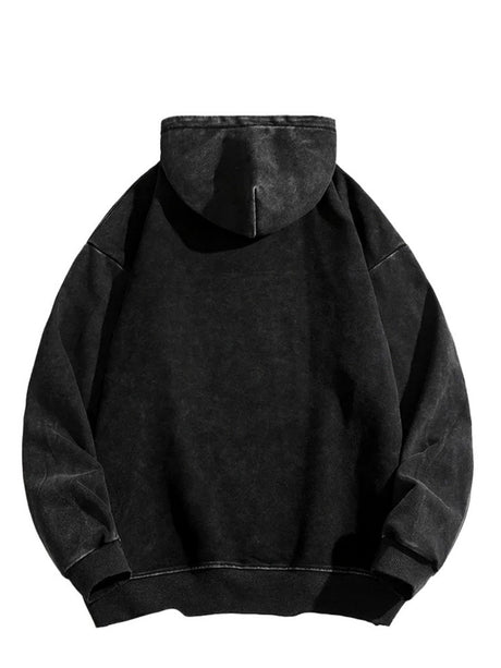 Washing The Hood Distressed Sweatshirt