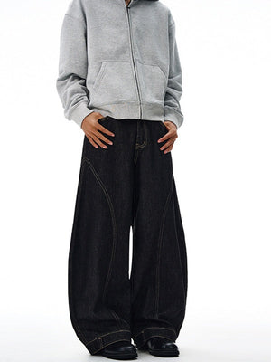 Liber Autumn Neutral wear Pocket decoration Jeans