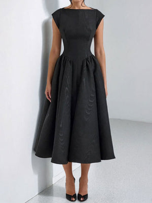 Sexy Big Backless Big A Pendulum Temperament Maxi Dresses