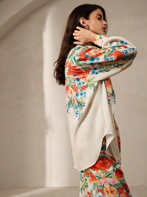 Positioning Printing Shirts Pants Set 2-piece Sets