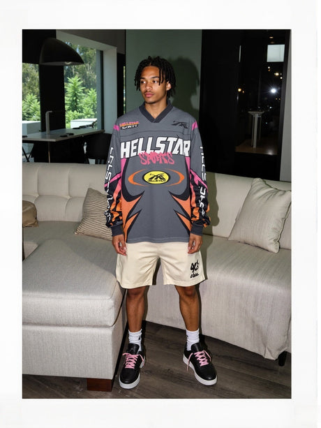 Neutral wear Printed Letter Long-sleeved T-shirt