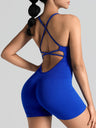 Backless Bandage Vest Yoga Sexy Hip Jumpsuits