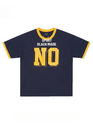 Printed Color-blocked Printed T-shirt