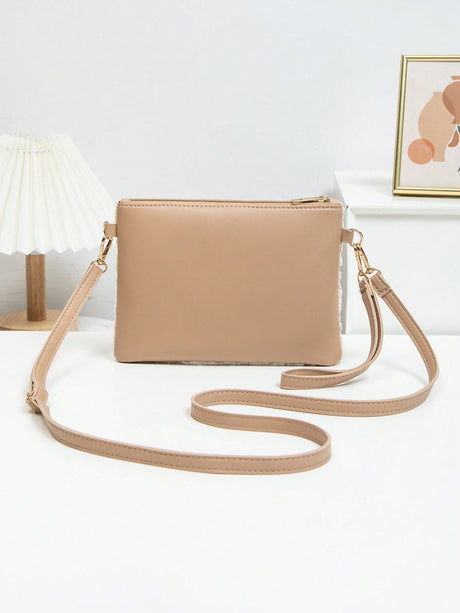 Vacation Lace Cutout Crossbody Bag