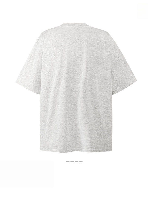 Liber Summer Neutral Printed Cartoon T-shirts