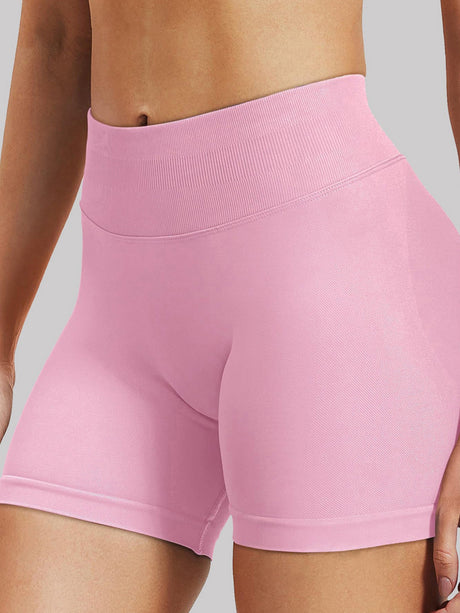 High-waisted Hip Lift Exercise And Fitness Yoga Shorts