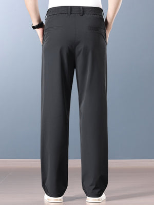 Straight-fit Anti-wrinkle Pants