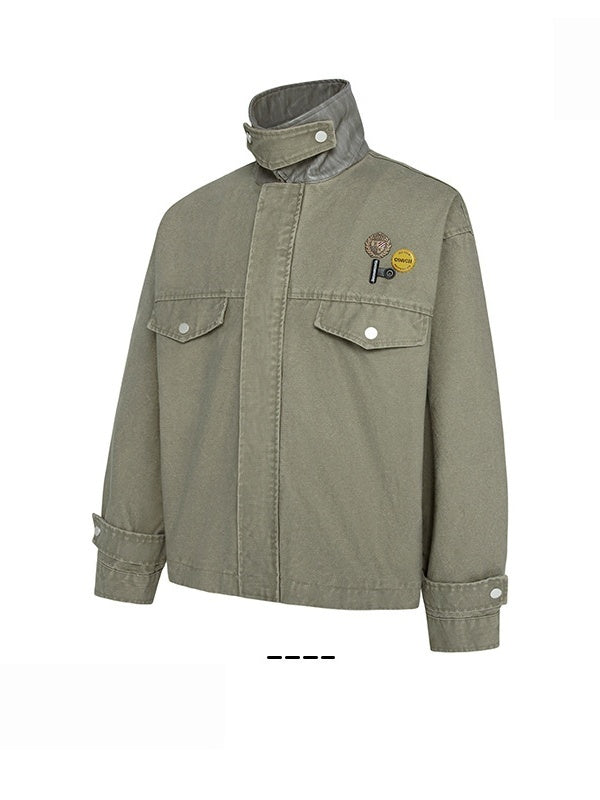 Deconstruction Design Lapel Loose Work Jacket