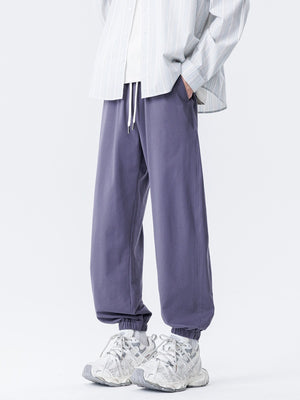 Versatile Loose-fit Foot Binding Cooling Sensation Pants