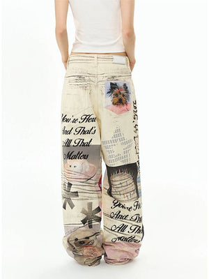 Liber Summer Neutral wear Old Jeans