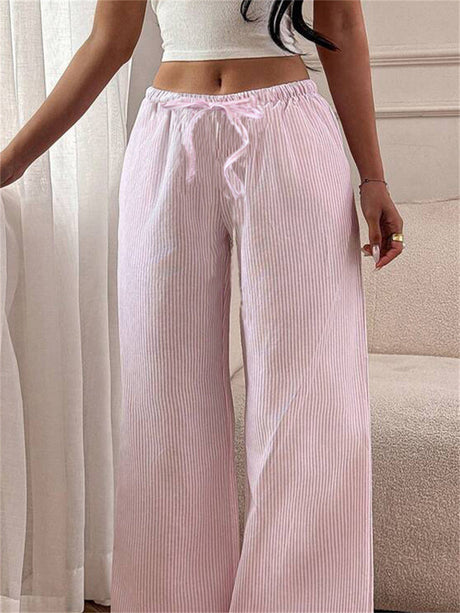 Liber Summer Women's Solid Color Pants