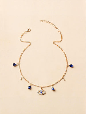 Demon Eye Alloy Necklace