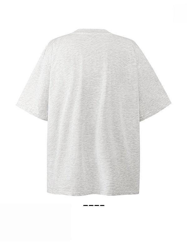 Liber Summer Neutral Printed Strawberry T-shirts