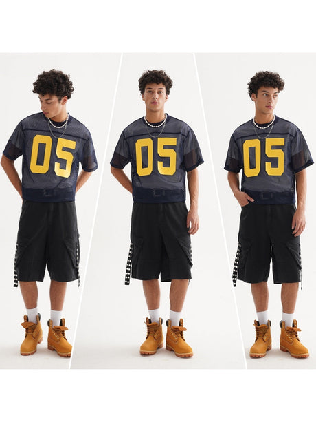 Liber Summer Men's Printed Advertising logo T-shirts
