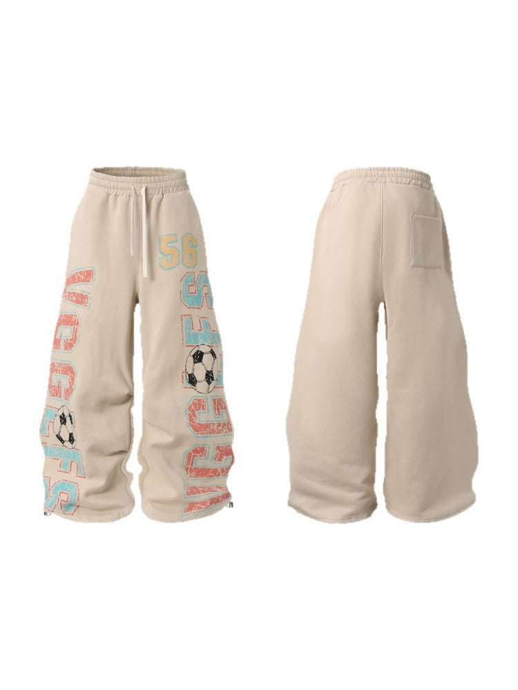 Machete Leisure Sports Ins Sports Wide-leg Sweatpants