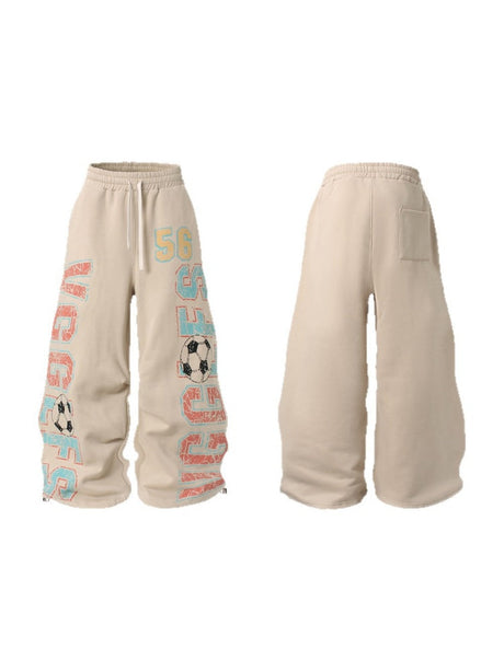 Machete Leisure Sports Ins Sports Wide-leg Sweatpants