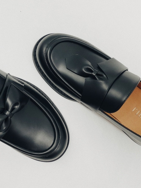 BIUCILI Paradox, The Same Style Worn By Karena Ng Original Designer College Women's Single Shoes, Leather Shoes, Loafers