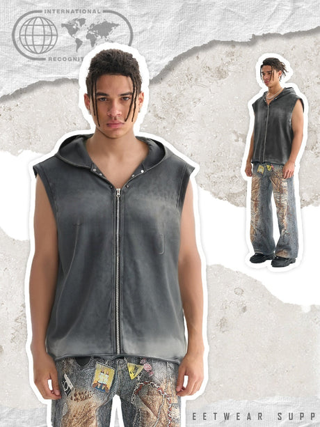 Liber Summer Men's Rough Edge None Tank tops
