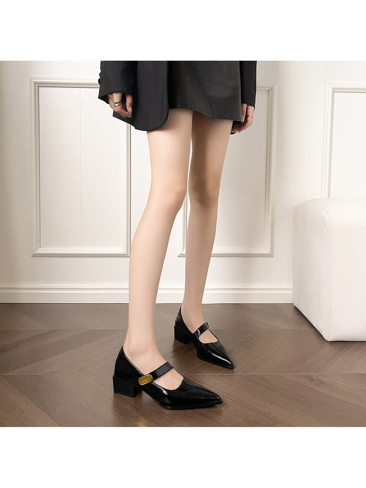 Liber Spring and Autumn Women's Mary Jane Shoes