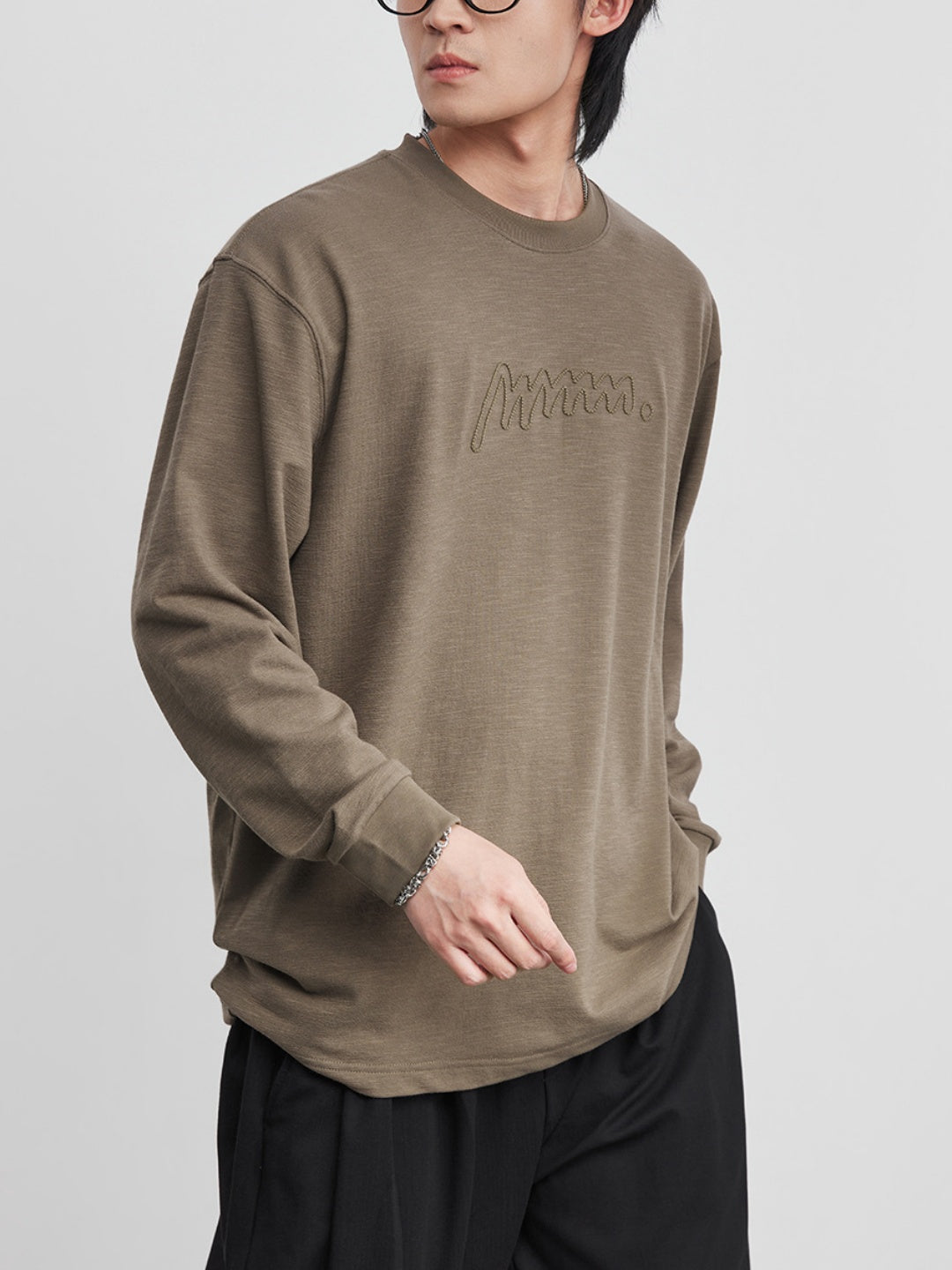 Letter Embroidery T-shirts