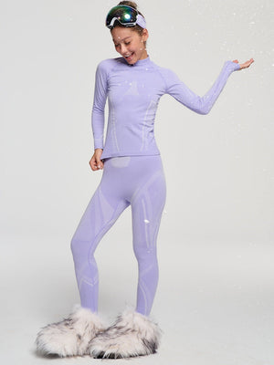 Jacket Pants And Quick-drying Shirt Outdoor Sweating Compression Functional Underwear Keep Warm Two-piece Base Layer