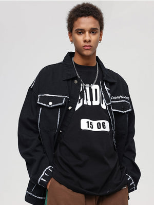 Liber Autumn Neutral wear Pocket decoration Jackets