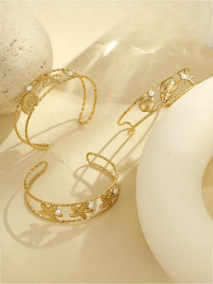 Holiday Shell And Starfish Bracelet