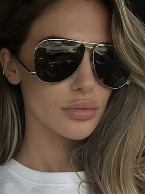 Oversized, Irregularly Shaped Sunglasses