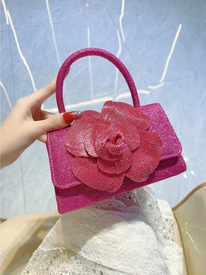 Liber Four Seasons ACC Flower Small Square Bun