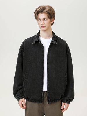 Liber Autumn Men's Printed Solid Color Jackets
