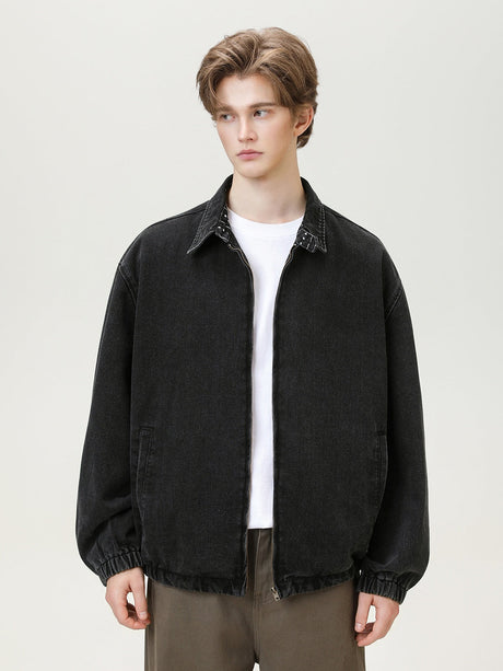 Liber Autumn Men's Printed Solid Color Jackets