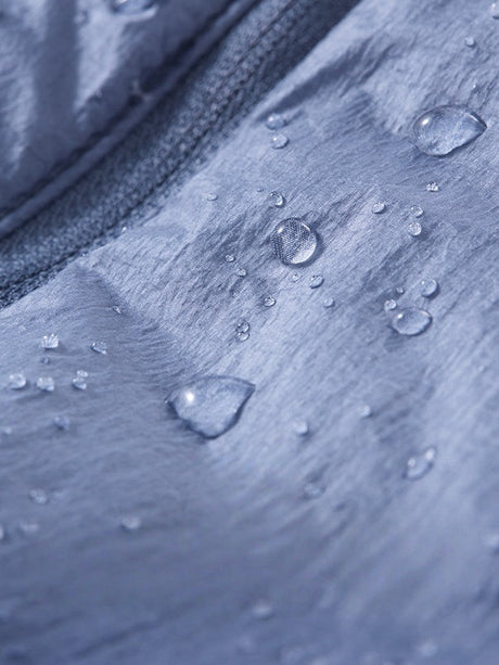 Water-repellent Sports Stand Collar Solid Color Windproof Cotton Jacket
