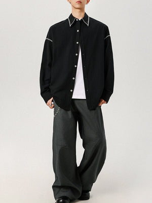 Color-blocked Shirts