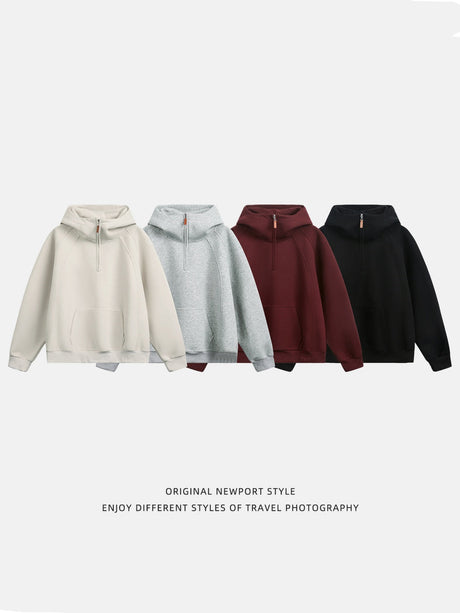 Liber Autumn Men's Zipper decoration Solid Color Jackets