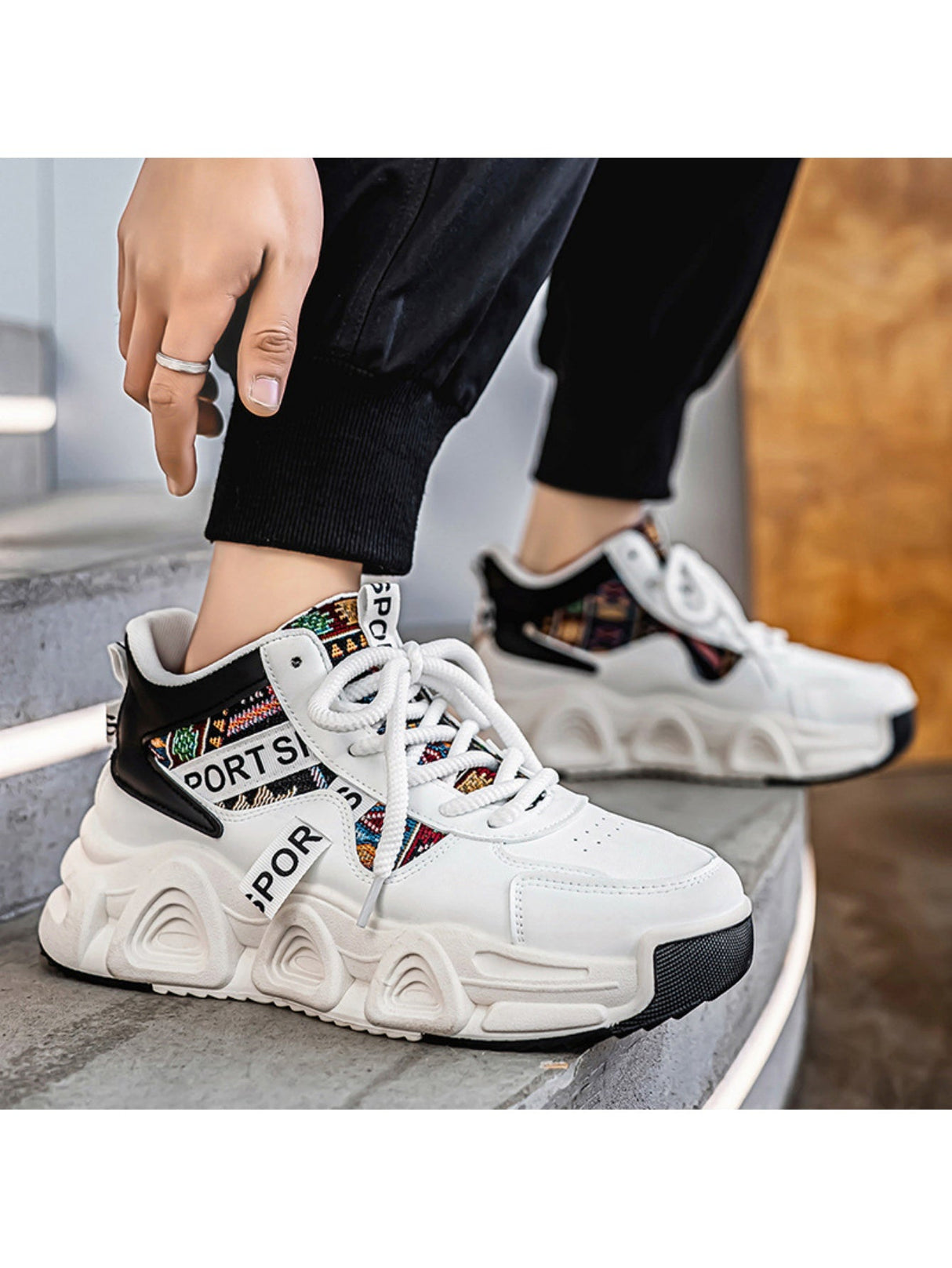 Liber Four Seasons Floral Men's Casual Sports Shoes