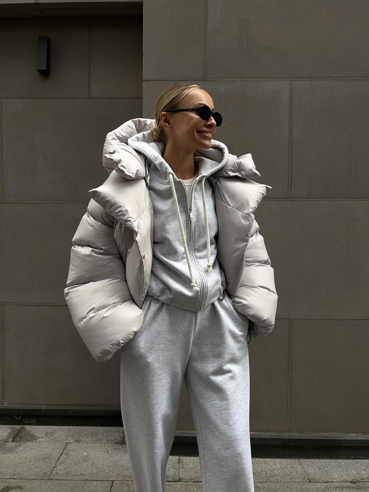 Trendy Puffer Jacket/Padded Coat - Street Style Short Hooded Puffer Jacket