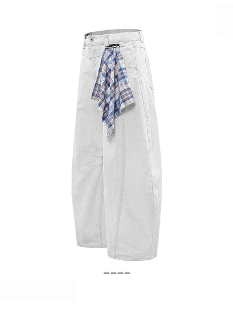 Liber Summer Women's Square scarf decoration Jeans