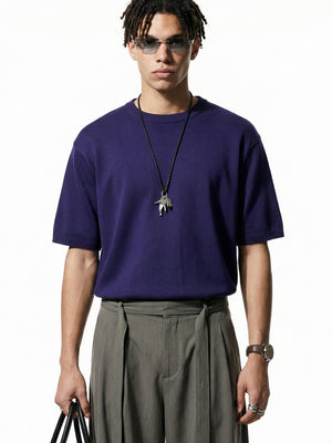 Retro Old Money Style Leisure T-shirts