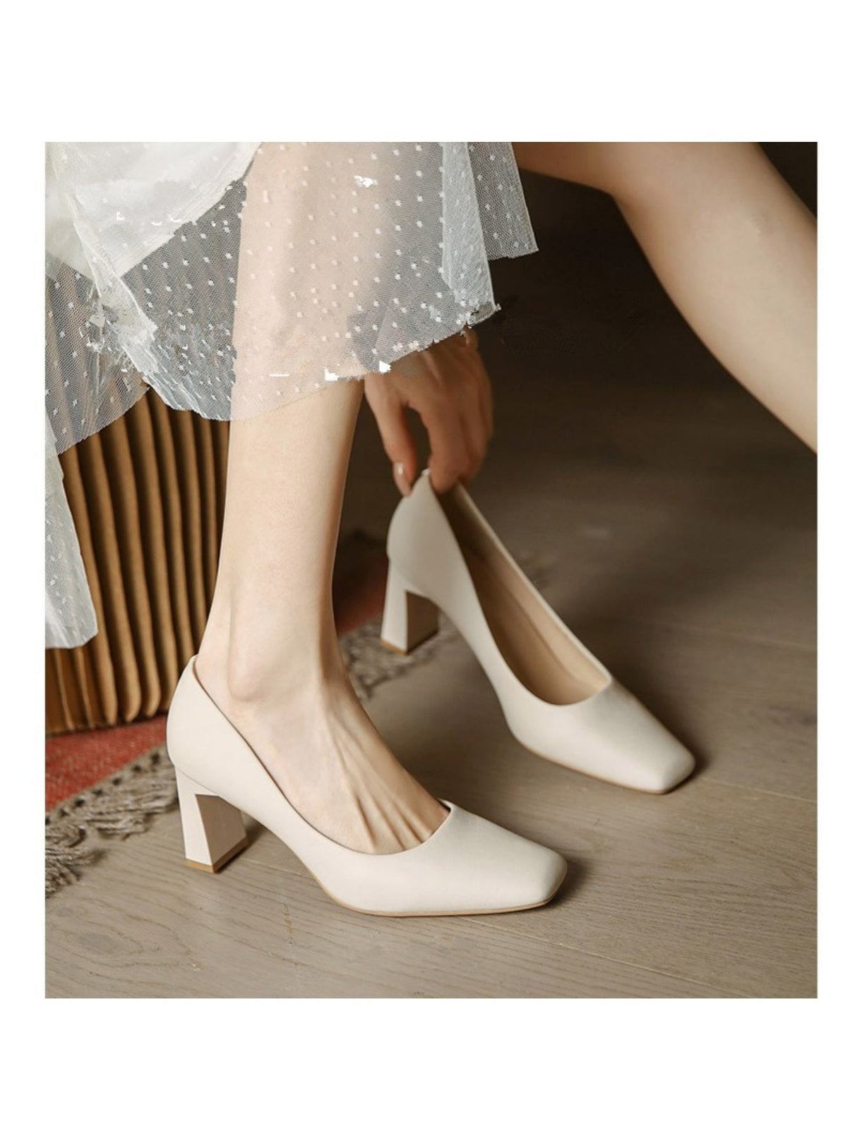 Liber Spring and autumn women's high heels