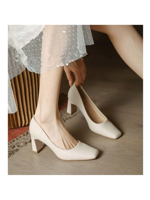 Liber Spring and autumn women's high heels