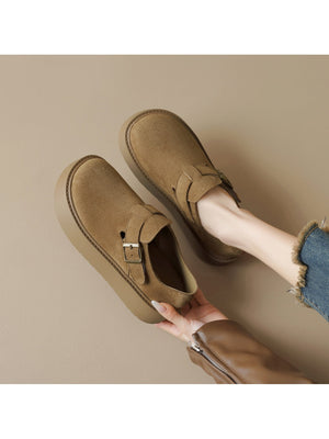 Liber Spring and autumn women's thick-soled flat shoes