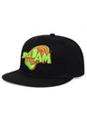 Hip Hop Embroidery Letter Street Dance Flat-brimmed Hat Baseball Caps