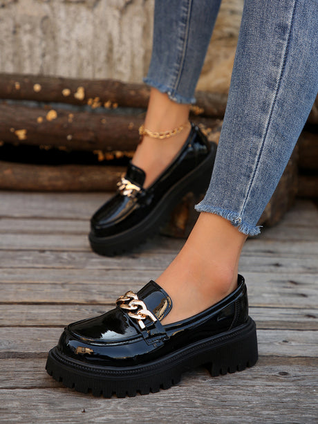Slip-on Platform Loafers