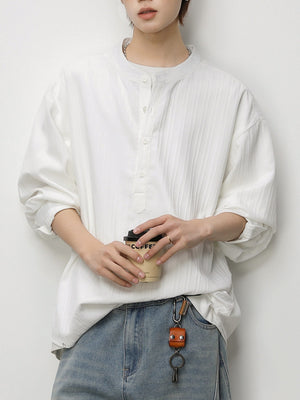 Old Money Style Vertical Stripes Shirts