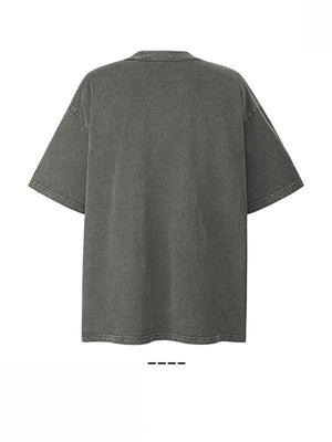 Liber Summer Neutral Printed Pattern T-shirts