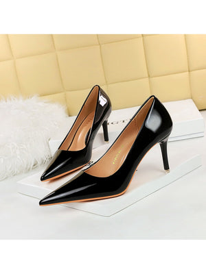 Liber Spring and autumn women's high heels